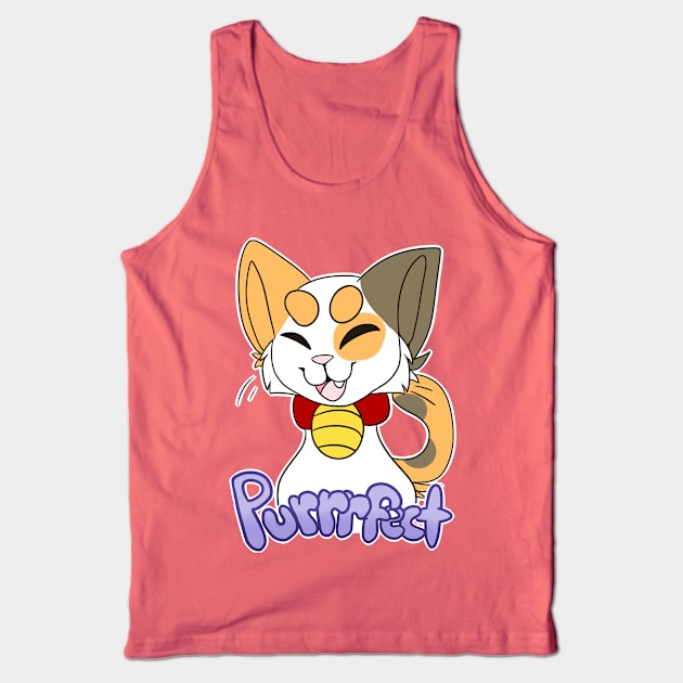 Purrrfect Shirt! Tank Top by SeraphStar